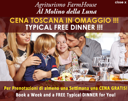 Offerta Cena Gratis - Special Offer Free Dinner